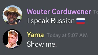 Can Wouter Corduwener ACTUALLY Speak Russian?