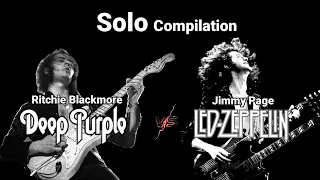 [Solo Compilation] Deep Purple vs. Led Zeppelin (guitar Solo compilation)