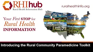 Introducing the Rural Community Paramedicine Toolkit