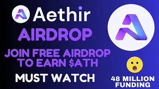 Aethir Airdrop | Aethir Cloud Airdrop Full Guide | Earn Free Crypto Without investment