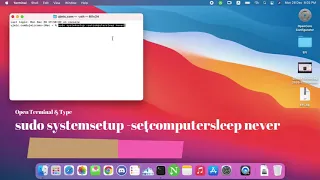 turn off sleep mode on a Mac - permanently disable sleep mode in mac