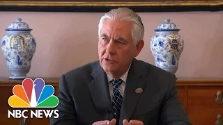 Secretary Of State Rex Tillerson: Bashar al-Assad’s Reign In Syria ‘Coming to An End’ | NBC News