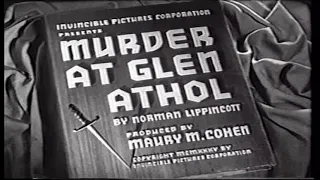 Murder at Glen Athol (1936) Mystery Crime Thriller