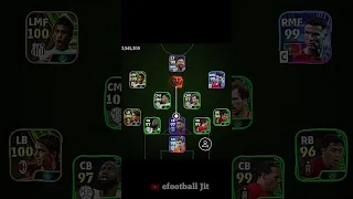 I found the best formation of efootball |#efootball2024 #formation #efootball #shorts #pes #football