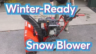 Get your Snow Blower Winter-Ready in 5 Steps | Consumer Reports