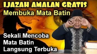 LANGSUNG TERBUKA‼️Ijazah Membuka MATA BATIN Dapat Melihat Makhluk Gaib