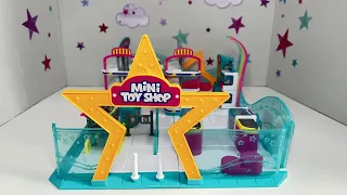 Unboxing and assembling Zuru 5 Surprise Toy Mini Brands Mini Toy Shop | ASMR