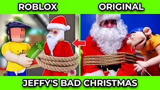 SML Movie vs SML ROBLOX: Jeffy's Bad Christmas + (BEST OF SML VIDEOS)  Side by Side