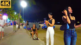 [4K] Pattaya Beach road, Soi Buakhao, soi 8, Myth Night, Made in Thailand | March 2024 Thailand