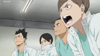 Shigeru Yahaba yelling haikyuu S04E24