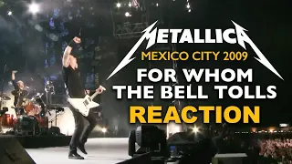 Brothers REACT to Metallica: For Whom The Bell Tolls (2009 Mexico City)