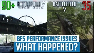 Battlefield 5 Performance Issues - What Happened? - Battlefield V FPS Drops