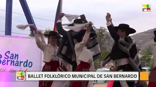 Ballet Folklórico Municipal de San Bernardo en inauguración Parque Raúl Hernández