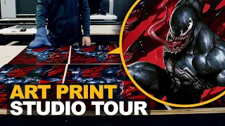 How Our Art Prints Are Made - Sideshow Art Print Studio Tour | Behind the Scenes