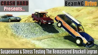 Suspension & Stress Testing The Remastered Bruckell Legran - BeamNG Drive