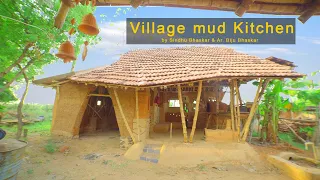 Village Mud Kitchen |Lime crete Roof | Wattle & Cob | Traditional Construction Technology