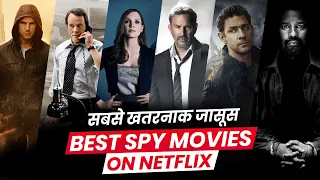 Top 10 NETFLIX Best Spy Movies Dubbed In Hindi All Time Hit | Best Detective Movies | Movies Bolt