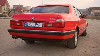 BMW E32 730i. Замер 0-100km/h, фишки БК, что по днищу?