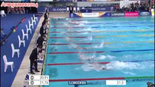 Men's 50m Freestyle Final | Commonwealth Games | 29th July 2014