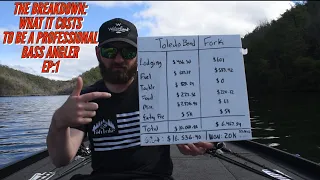 THE BREAKDOWN: What it costs to be a Professional Bass Angler EP:1