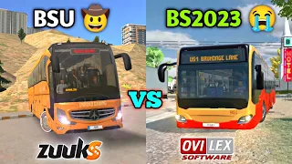 🚚Bus Simulator Ultimate vs Bus Simulator 2023 | Ovilex Games vs Zuuks Games