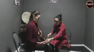 Обучение игре на казахском музыкальном инструменте Кыл кобыз. Kyl kobyz.