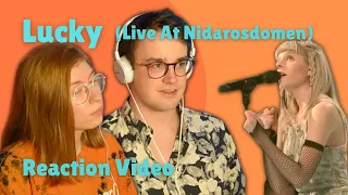 Aurora - Lucky (Live at Nidarosdomen)  |  Nick and Els react