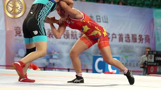 VUC (ROU) takes the gold in the 50kg final - China Open 2018