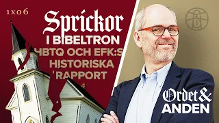 06 Sprickor i bibeltron - HBTQ och EFK:s historiska rapport - Ordet & Anden med Anders Gerdmar