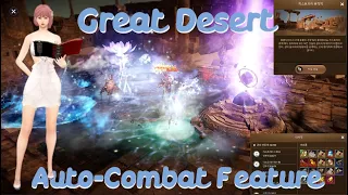 Black Desert Mobile - Desert : Auto-Combat Features