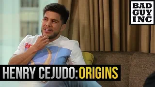 Henry Cejudo's talks coach Terry Brands.