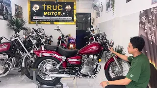 Siêu phẩm xuất Mỹ ,honda rebel 250. Đời 2015 Nhập Mỹ 🇺🇸 nguyên chiếc . Màu đỏ mới zin tuyệt đẹp .