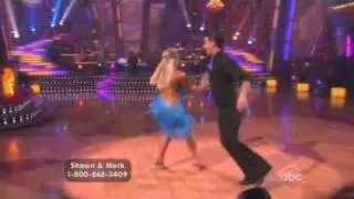 Shawn Johnson and Mark Ballas Dancing with the Stars - samba