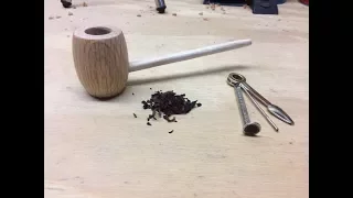 Wooden Pipe, Start to Finish.