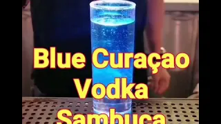 How to make jellyfish shot 🐙 🐙 tasty bartender