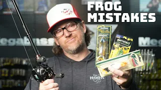 Stop Making These CRUCIAL Mistakes When Fishing Frogs! Frog Fishing Tips And Tricks!