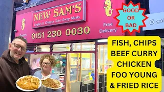 OH NO NOT FISH FROM NEW SAM'S CHIPPY