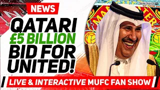 QATARI ROYALS £5 BILLION BID FOR MAN UTD: Saudi Arabia Bid Imminent | United BACK Under Ten Hag