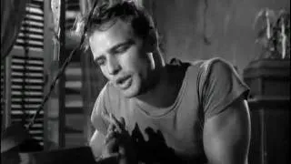 Marlon Brando in "a streetcar named desire"