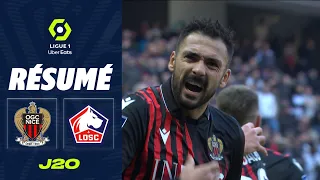 OGC NICE - LOSC LILLE (1 - 0) - Résumé - (OGCN - LOSC) / 2022-2023