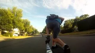 longboarding with new fullface