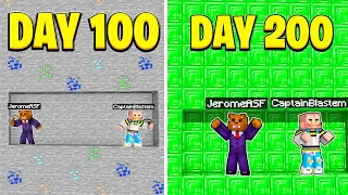 I Survived 200 Days Underground in Minecraft (Here's What Happened)