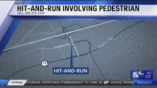 Pedestrian seriously injured in West Knoxville hit-and-run