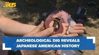 Archeological dig revealing Japanese American history in north Seattle