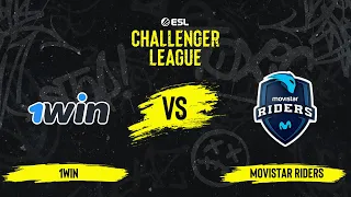 1WIN vs Movistar Riders | Карта 1 Vertigo | ESL Challenger League Season 41 : Europe