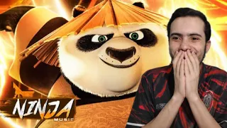 (ESSE DESENHO ERA FOD@!) REACT Herdeiro do Chi | Po (Kung Fu Panda) | Ninja