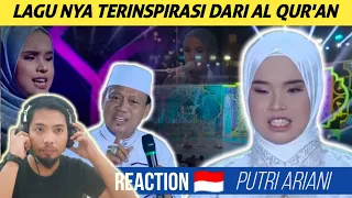 MASYAALLAH!!!! PUTRI ARIANI LAGUNYA TERINSPIRASI DARI AL QUR'AN Reaction  @Nontonngaji