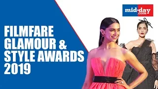 B-Town at Filmfare Glamour & Style Awards 2019| Deepika, Sonam, Vicky Kaushal, Shah Rukh Khan