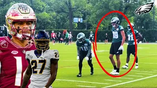 The Philadelphia Eagles Rookies Are PUTTING In WORK Already At ROOKIE Minicamp... (Johnny Wilson)