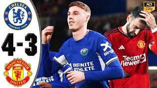 Chelsea Vs Manchester United 4-3 Highlights || All Goals 2024 || Cole Palmer Hat Trick